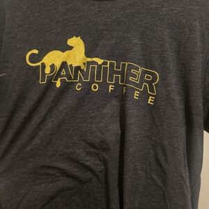 Panther Coffee Gray T-Shirt